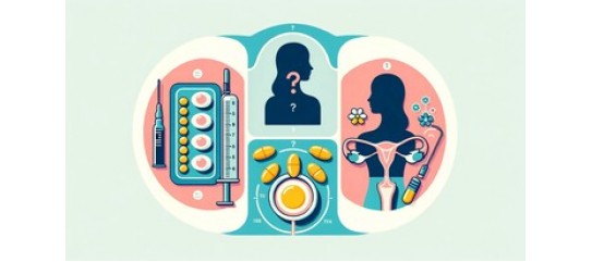 How the stimulation of follicles occurs in egg donors